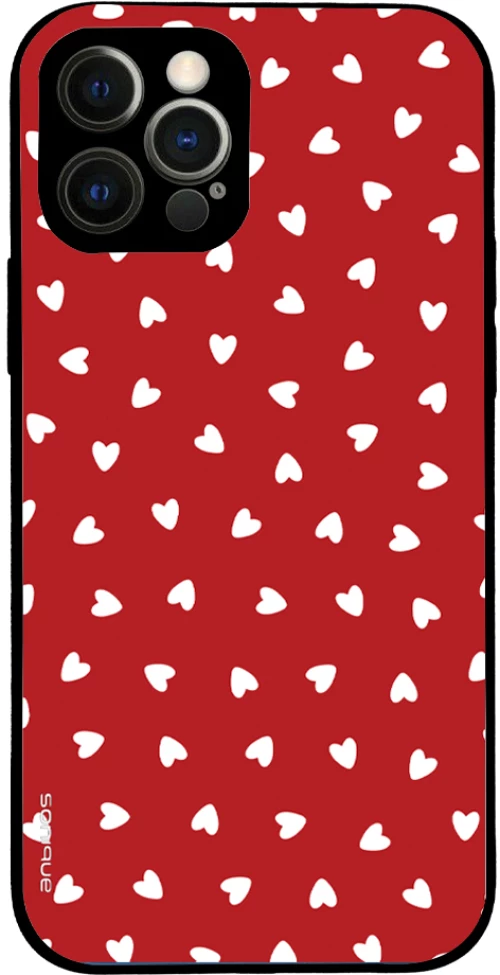 Θήκη Sonique Heart Series για Apple iPhone 12 Pro Κόκκινο