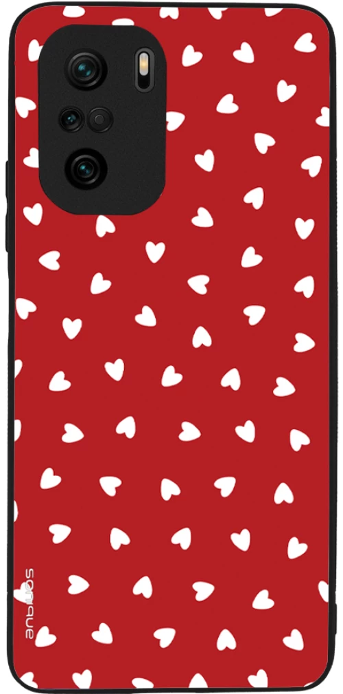 Θήκη Sonique Heart Series για Xiaomi Poco F3 / Mi 11i Κόκκινο