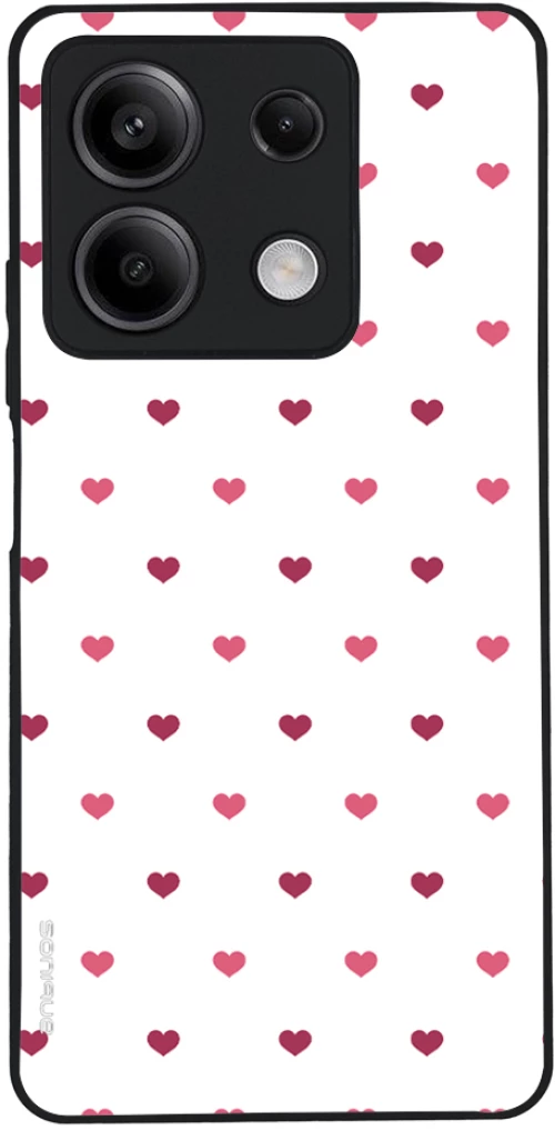 Θήκη Sonique Heart Series για Xiaomi Redmi Note 13 5G Λευκό 01