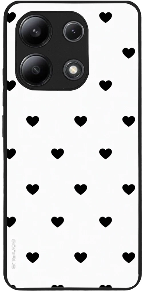 Θήκη Sonique Heart Series για Xiaomi Redmi Note 13 4G Λευκό