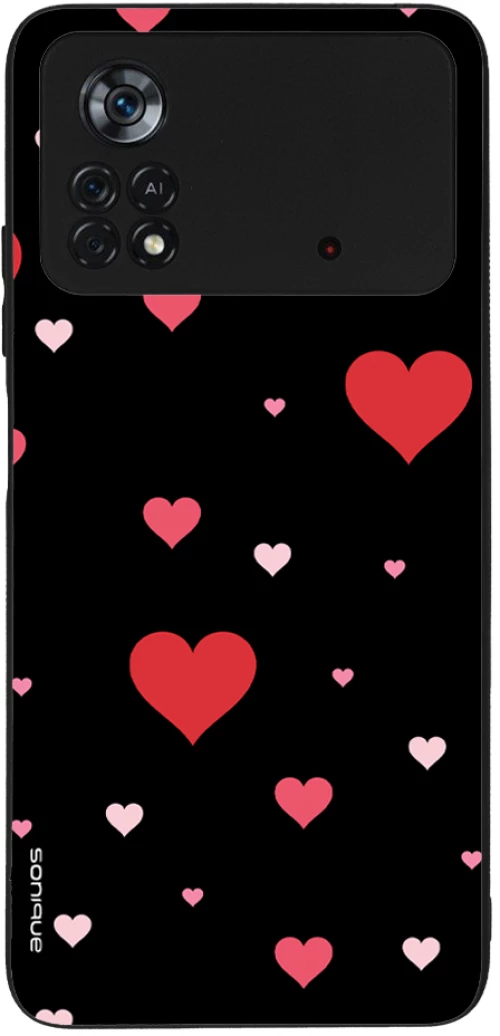 Θήκη Sonique Heart Series για Xiaomi Poco X4 Pro 5G Μαύρο