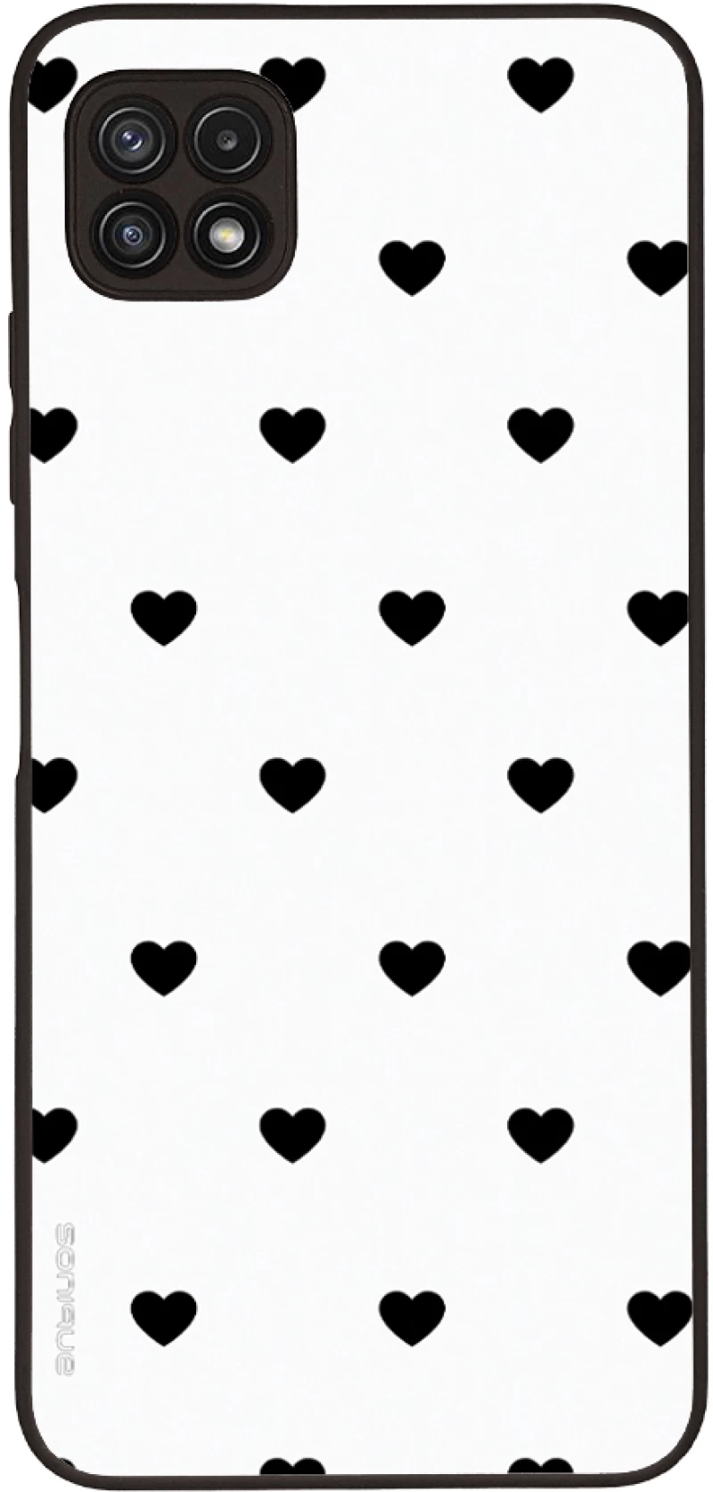 Θήκη Sonique Heart Series για Samsung Galaxy A22 5G Λευκό