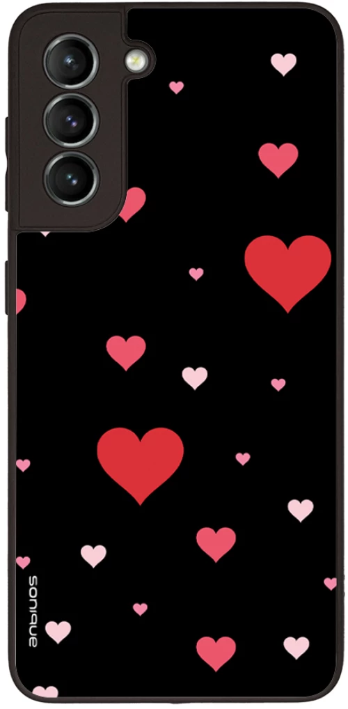 Θήκη Sonique Heart Series για Samsung Galaxy S21 Μαύρο