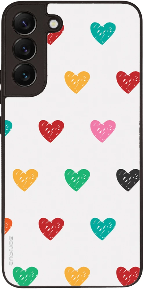 Θήκη Sonique Heart Series για Samsung Galaxy S22 Plus Λευκό 02