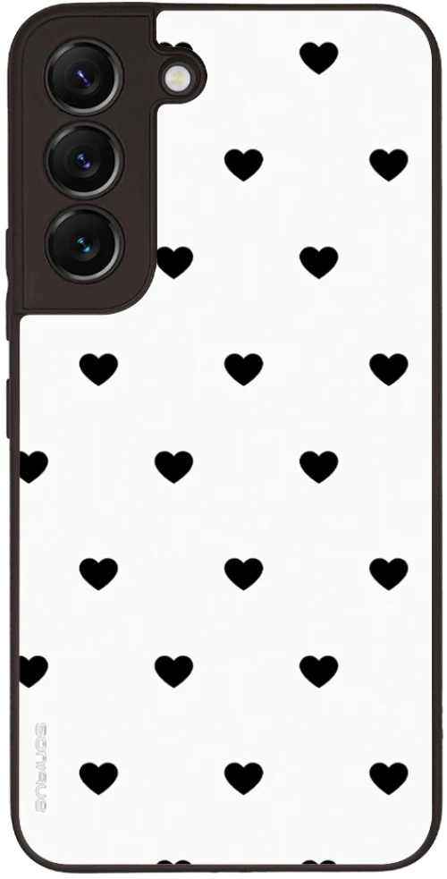 Θήκη Sonique Heart Series για Samsung Galaxy S22 Λευκό