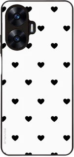 Θήκη Sonique Heart Series για Realme C55 Λευκό
