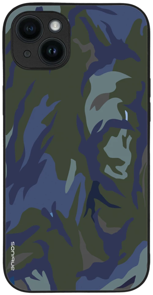 Θήκη Sonique Camouflage Army Series για Apple iPhone 14 Plus Μπλε 01