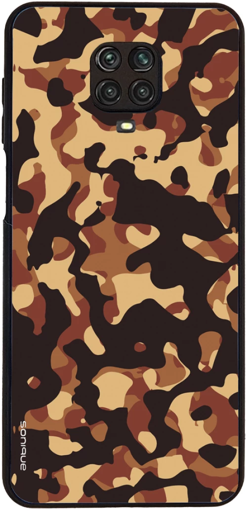 Θήκη Sonique Camouflage Army Series για Xiaomi Redmi Note 9S/9 Pro Καφέ 01