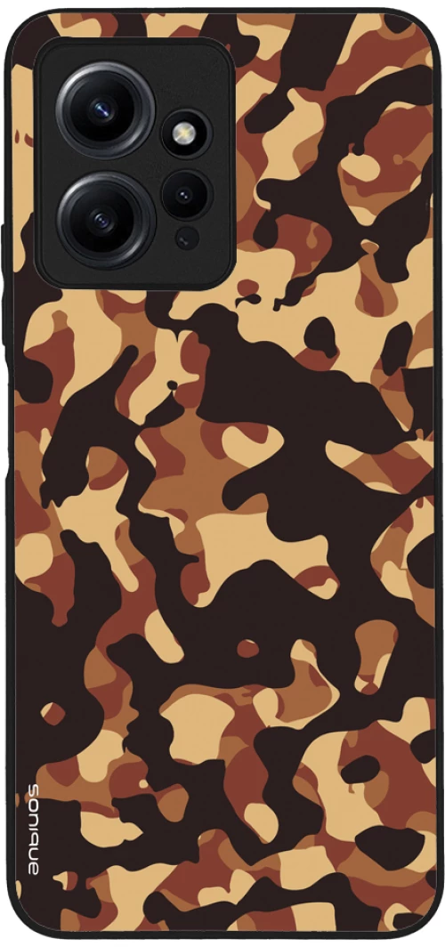 Θήκη Sonique Camouflage Army Series για Xiaomi Redmi Note 12 4G Καφέ 01
