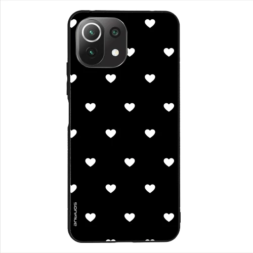 Θήκη Sonique Heart Series για Xiaomi Mi 11 Lite 4G / Mi 11 Lite 5G Μαύρο 02