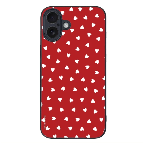 Θήκη Sonique Heart Series για Apple iPhone 16 Plus Κόκκινο