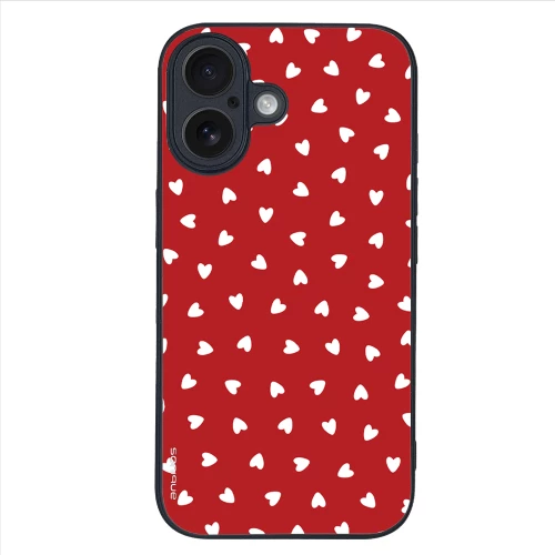 Θήκη Sonique Heart Series για Apple iPhone 16 Κόκκινο