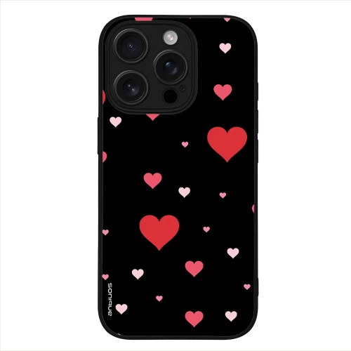 Θήκη Sonique Heart Series για Apple iPhone 16 Pro Μαύρο