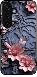 Θήκη Sonique 3D Flower Series για Samsung Galaxy S25 Ροζ 02