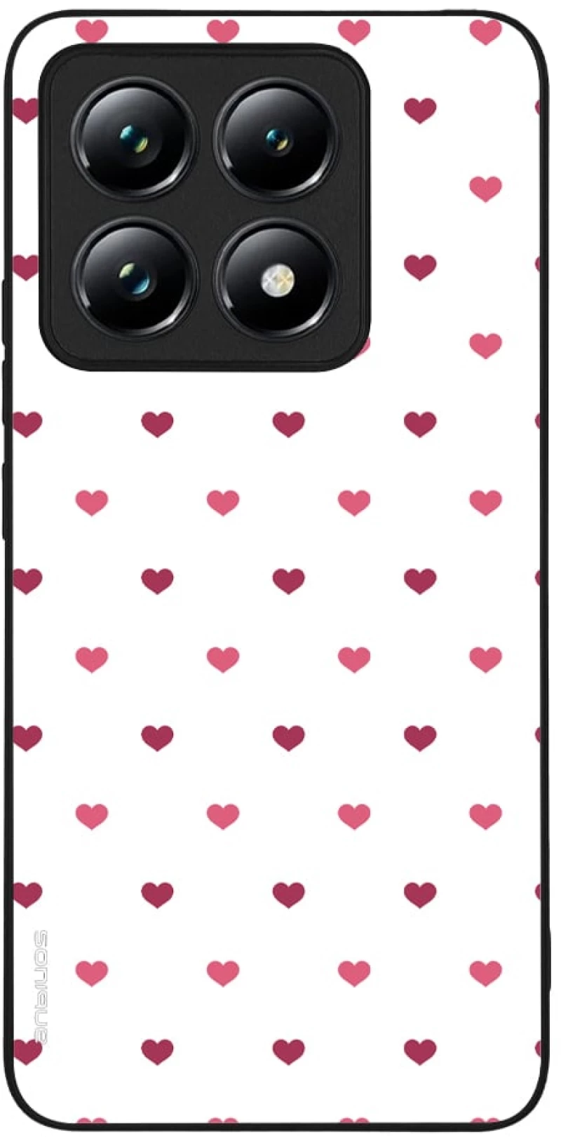 Θήκη Sonique Heart Series για Xiaomi Xiaomi 14T Λευκό 01
