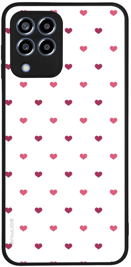 Θήκη Sonique Heart Series για Samsung Galaxy M33 5G Λευκό 01
