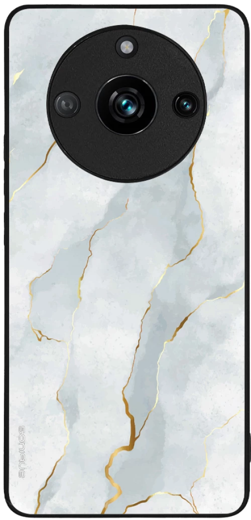 Θήκη Sonique Marble Series για Realme 11 Pro 5G / Realme 11 Pro Plus 5G Λευκό 01