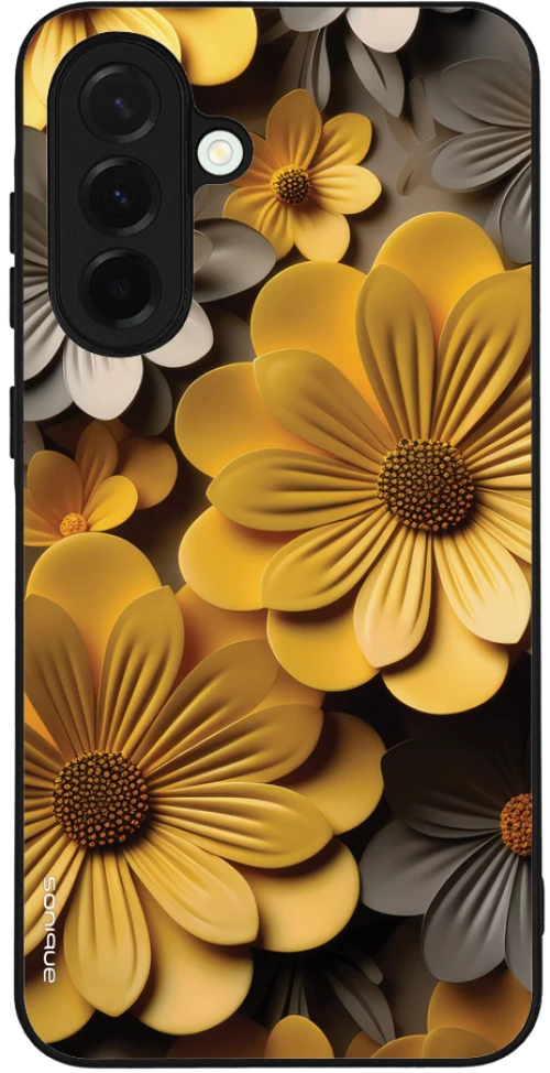 Θήκη Sonique 3D Flower Series για Samsung Galaxy A36 5G Κίτρινο