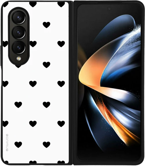 Θήκη Sonique Heart Series για Samsung Galaxy Z Fold 4 Λευκό