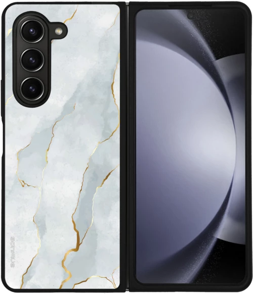 Θήκη Sonique Marble Series για Samsung Galaxy Z Fold 5 Λευκό 01