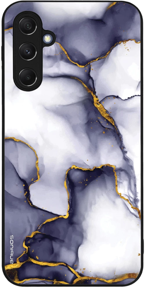 Θήκη Sonique Marble Series για Samsung Galaxy M34 5G Μωβ Γκρι