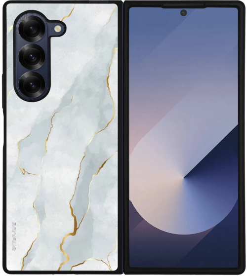 Θήκη Sonique Marble Series για Samsung Galaxy Z Fold 6 Λευκό 01