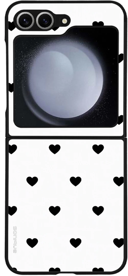 Θήκη Sonique Heart Series για Samsung Galaxy Z Flip 6 Λευκό