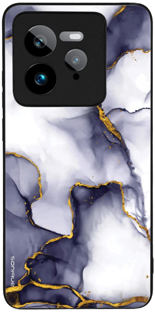 Θήκη Sonique Marble Series για Realme GT 7 Pro 5G Μωβ Γκρι