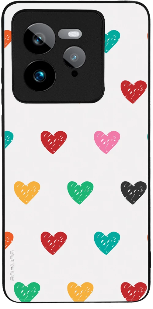 Θήκη Sonique Heart Series για Realme GT 7 Pro 5G Λευκό 02