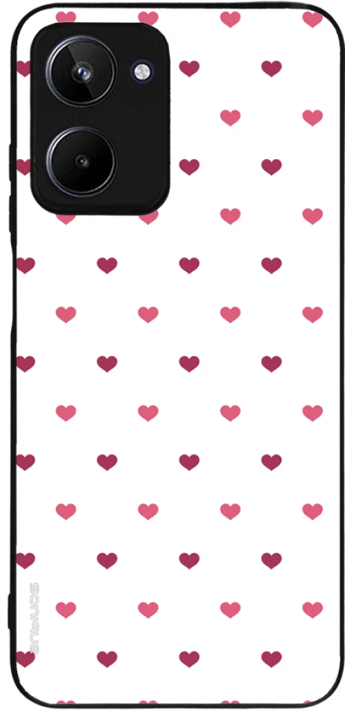 Θήκη Sonique Heart Series για Realme 10 4G Λευκό 01