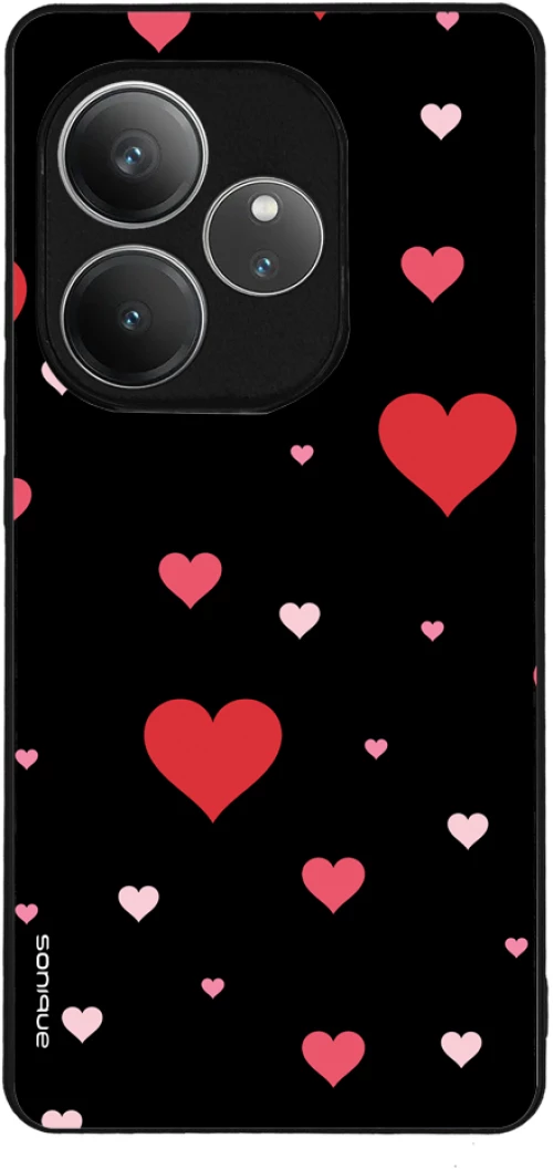 Θήκη Sonique Heart Series για Realme GT 6 5G / Realme GT 6T 5G Μαύρο