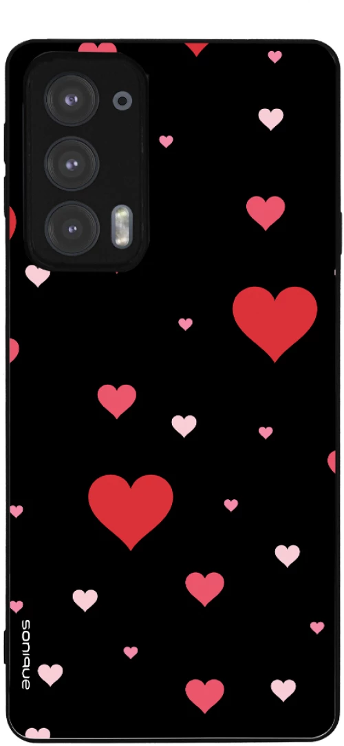 Θήκη Sonique Heart Series για Motorola Edge 20 5G Μαύρο