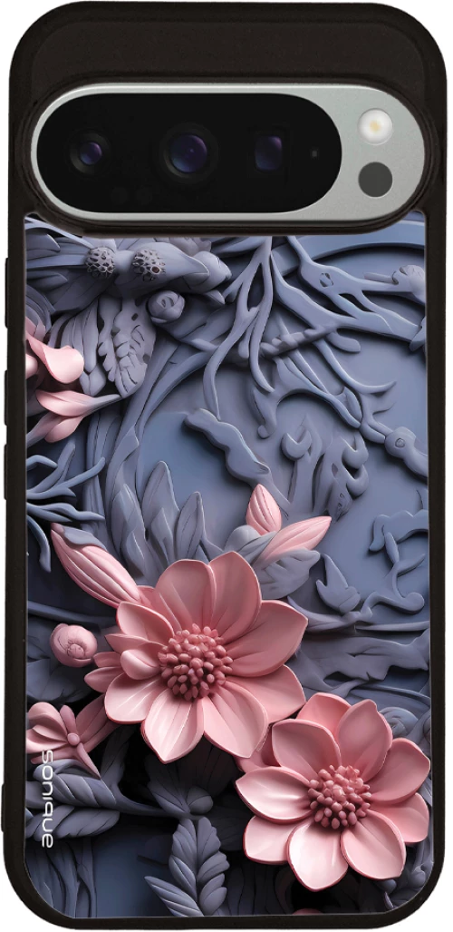 Θήκη Sonique 3D Flower Series για Google Pixel 9 Pro 5G Ροζ 02