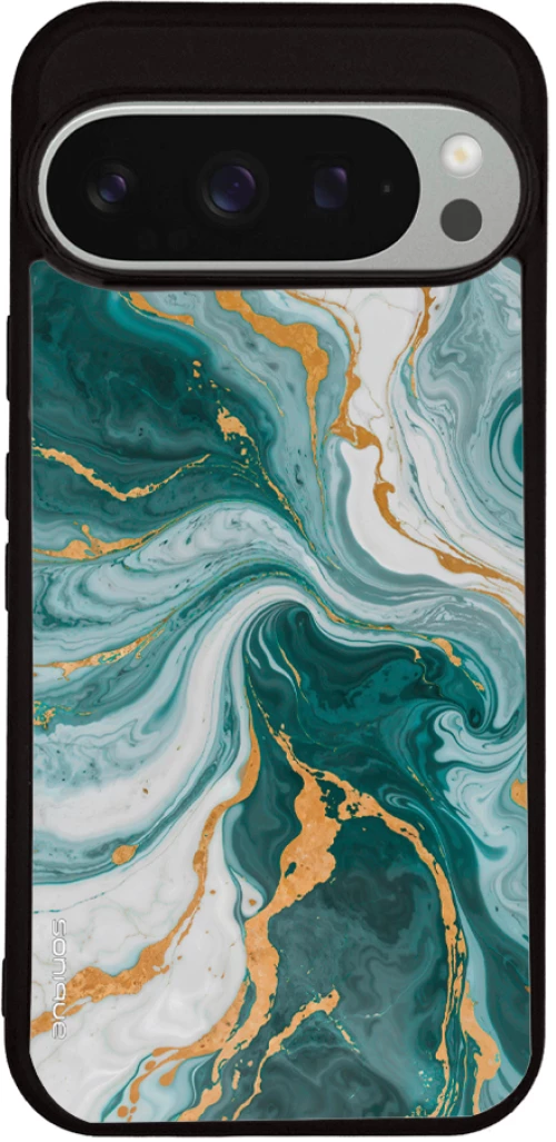 Θήκη Sonique Marble Series για Google Pixel 9 Pro 5G Πράσινο 01