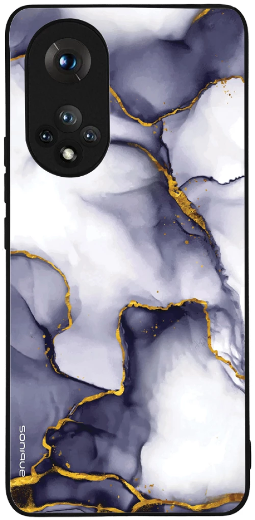 Θήκη Sonique Marble Series για Honor 50 5G / Nova 9 Μωβ Γκρι