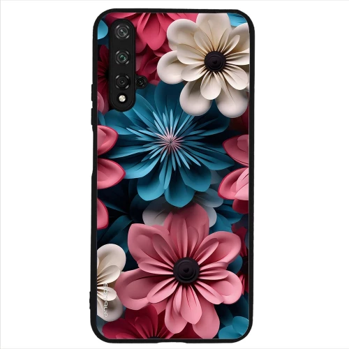 Θήκη Sonique 3D Flower Series για Honor 20 / Nova 5T Ροζ 01