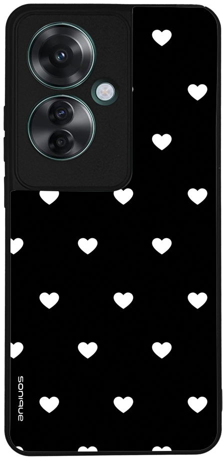 Θήκη Sonique Heart Series για Oppo Reno11 F 5G Μαύρο 02