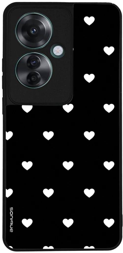 Θήκη Sonique Heart Series για Oppo Reno11 F 5G Μαύρο 02