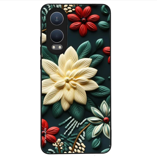 Θήκη Sonique 3D Flower Series για OnePlus Nord CE 4 Lite 5G Πράσινο