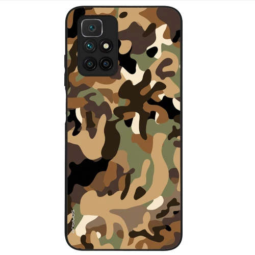 Θήκη Sonique Camouflage Army Series για Xiaomi Redmi Note 11 Pro Plus 5G Καφέ