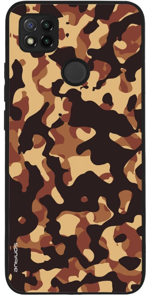 Θήκη Sonique Camouflage Army Series για Xiaomi Redmi 9C / Redmi 10A Καφέ 01