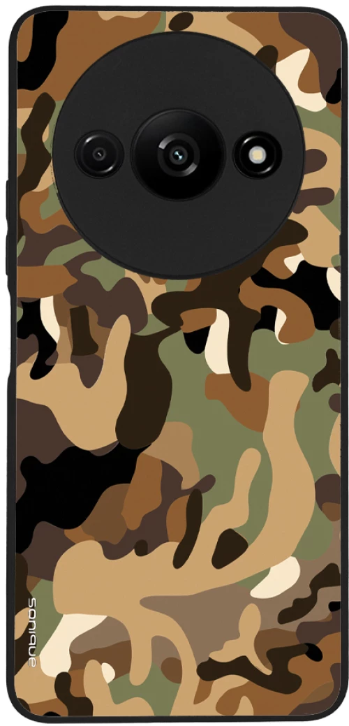 Θήκη Sonique Camouflage Army Series για Xiaomi Redmi A3 / Redmi A3x Καφέ