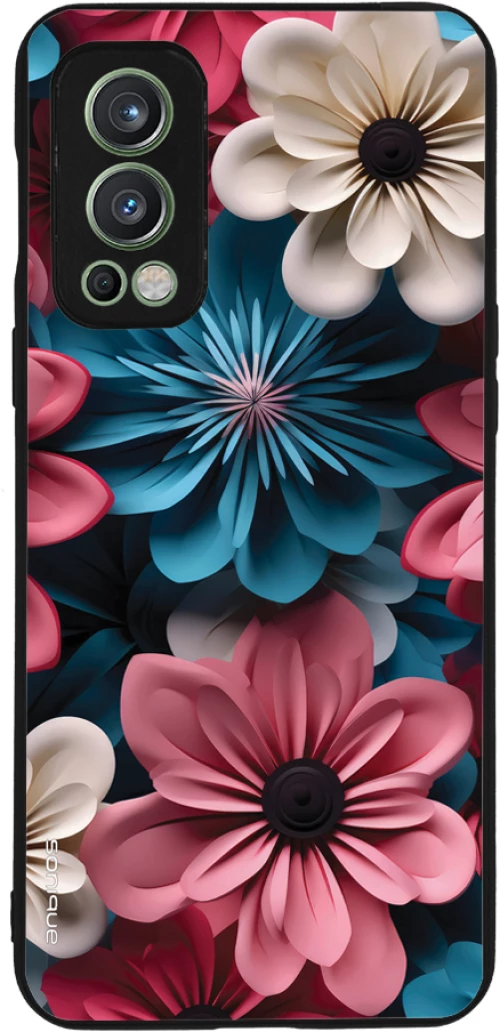 Θήκη Sonique 3D Flower Series για OnePlus Nord 2 5G Ροζ 01