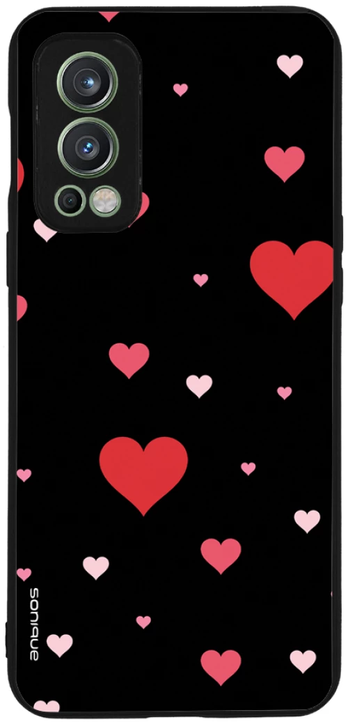 Θήκη Sonique Heart Series για OnePlus Nord 2 5G Μαύρο