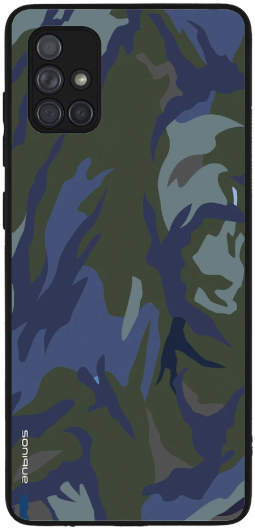 Θήκη Sonique Camouflage Army Series για Samsung Galaxy A71 Μπλε 01
