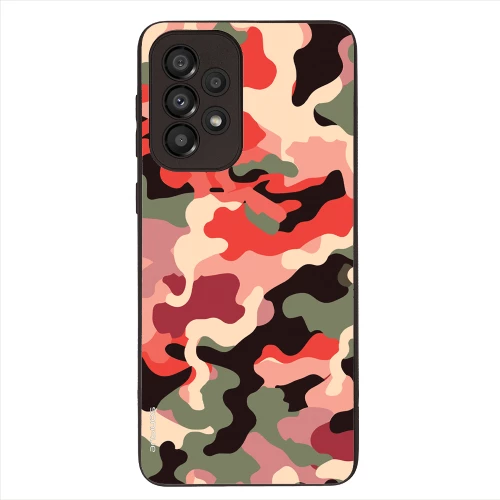 Θήκη Sonique Camouflage Army Series για Samsung Galaxy A33 5G Κόκκινο
