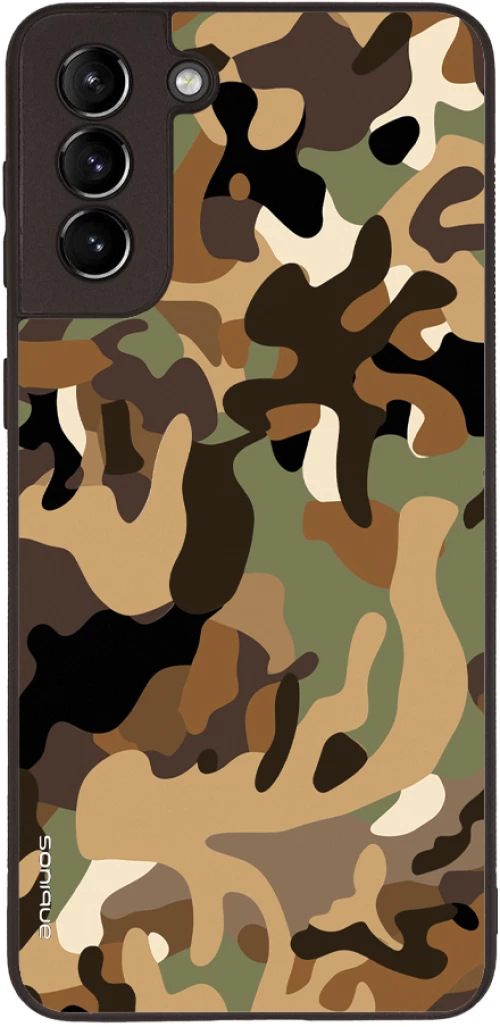 Θήκη Sonique Camouflage Army Series για Samsung Galaxy S21 Plus Καφέ