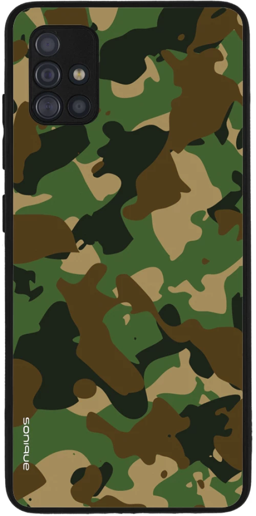 Θήκη Sonique Camouflage Army Series για Samsung Galaxy A51 Πράσινο