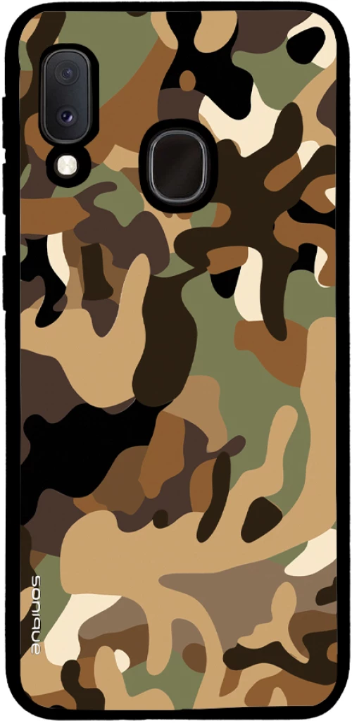 Θήκη Sonique Camouflage Army Series για Samsung Galaxy A20e Καφέ