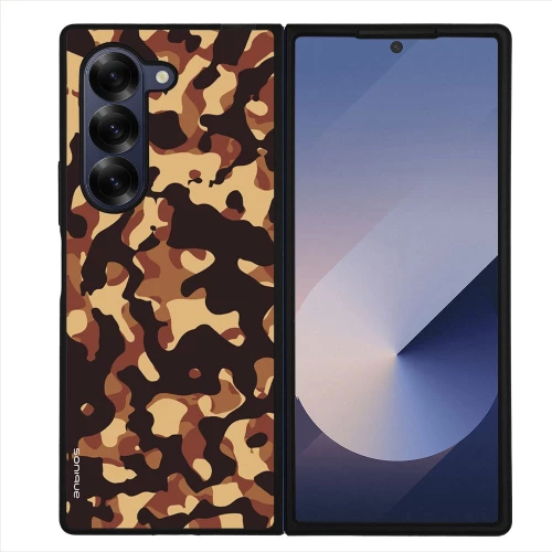 Θήκη Sonique Camouflage Army Series για Samsung Galaxy Z Fold 6 Καφέ 01